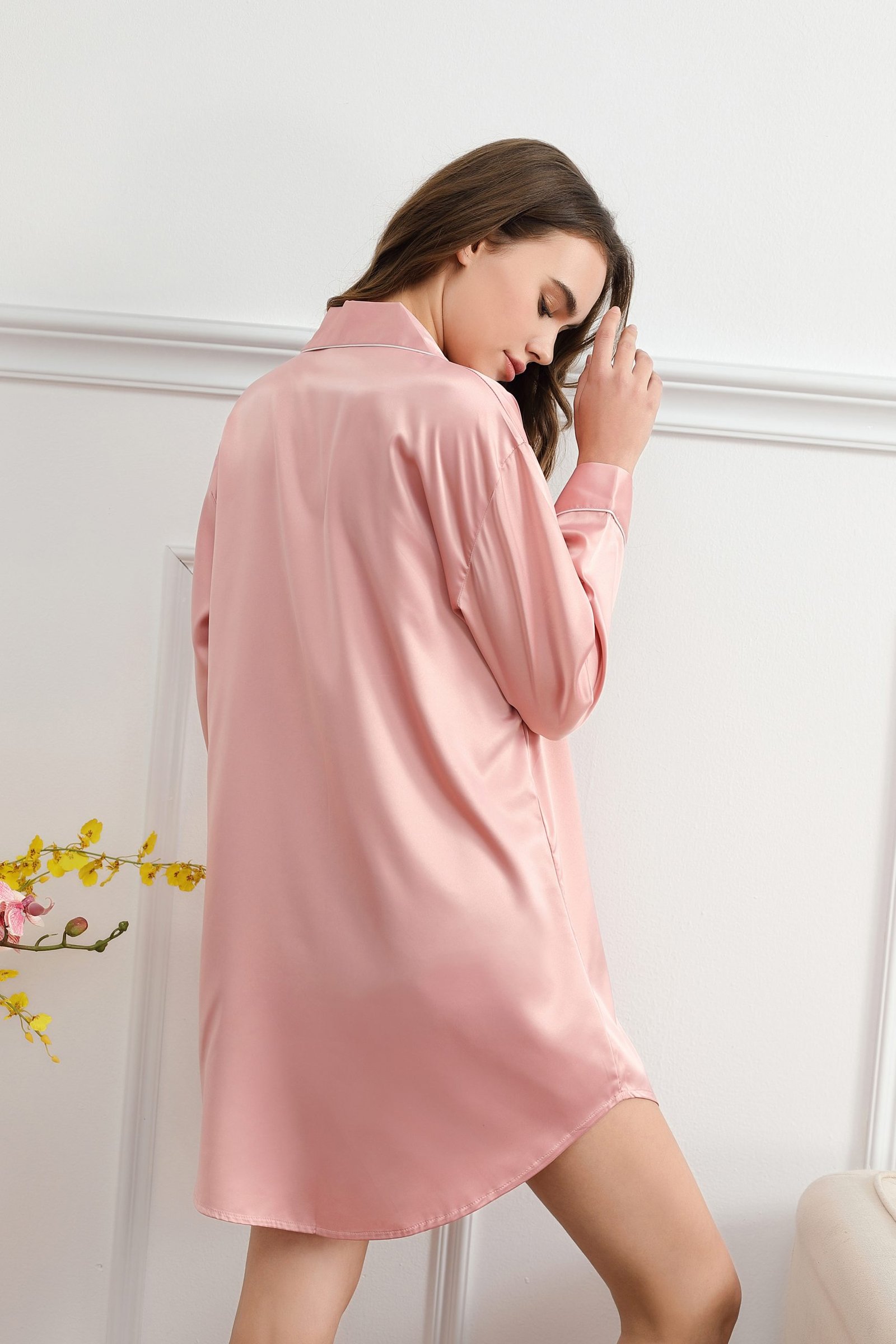 Sleepshirt personalized Satin Sleepshirt