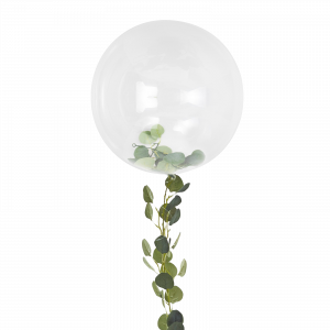 Balloon with foliage