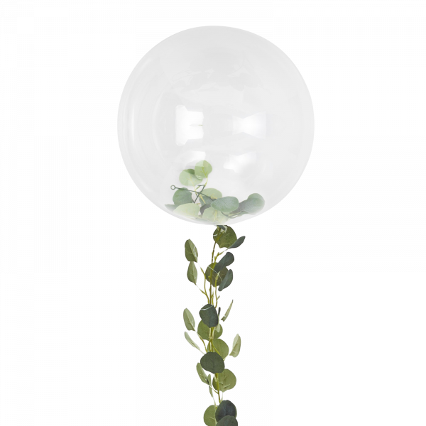 Balloon with foliage