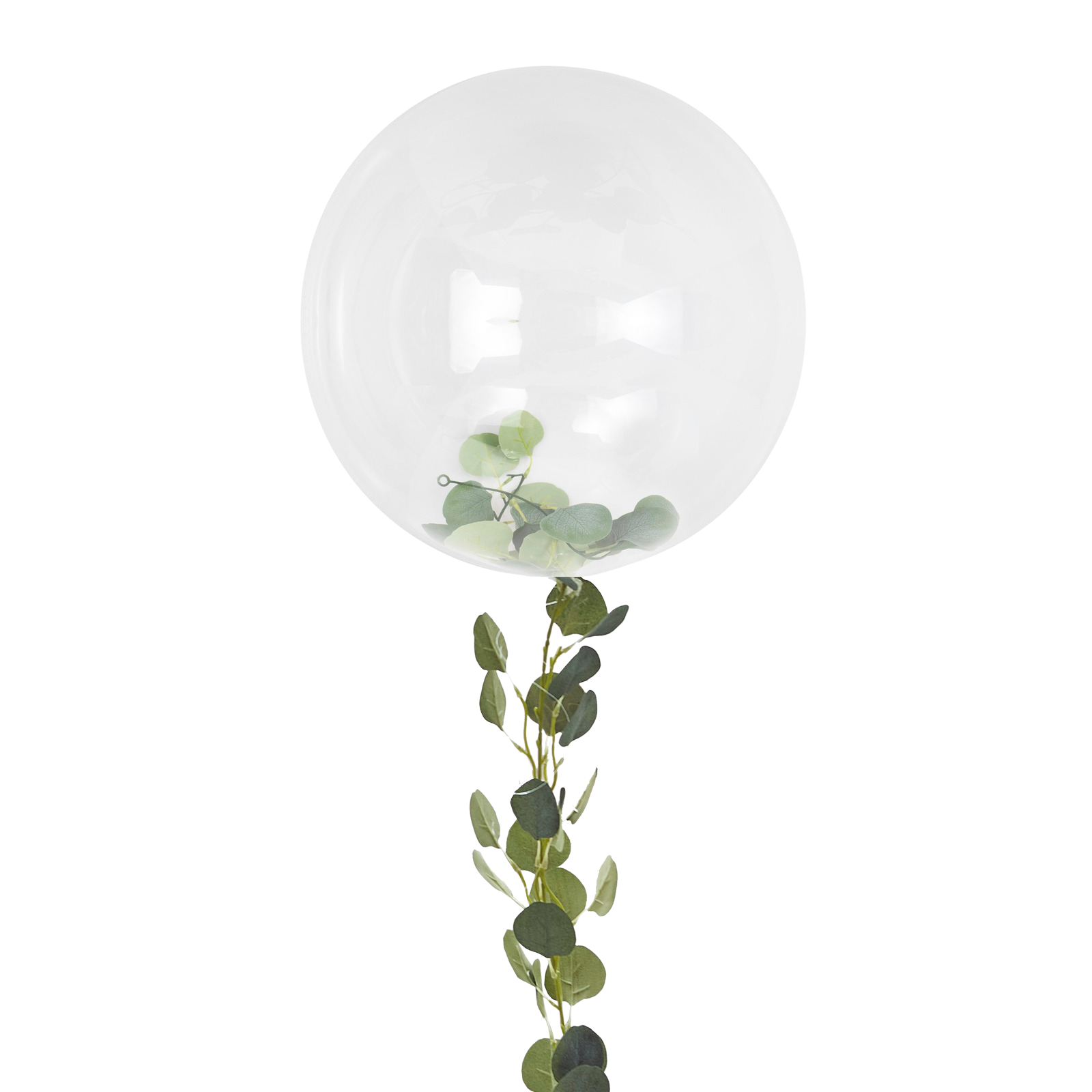 Foliage giant bubble balloon Balloon with foliage