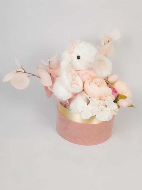 Pink Blossom bunny Box