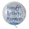 personalized Birthday Bubble balloon