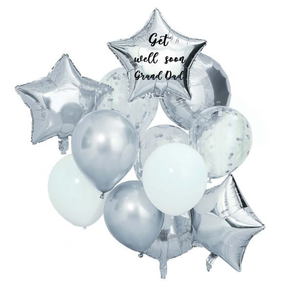 Get well soon balloon bouqet