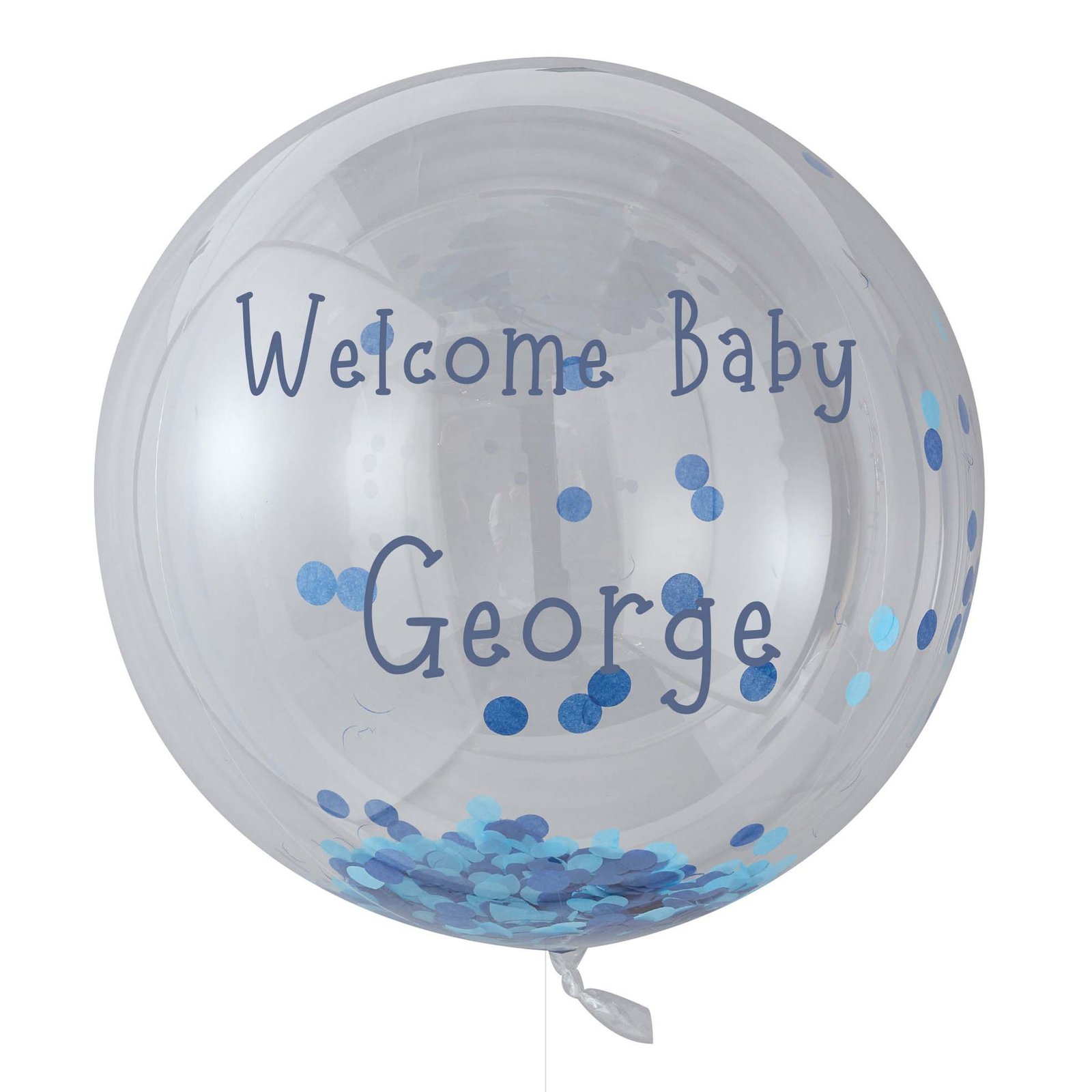 Welcome baby bubble ballon personalized Personalized ballon Dubai