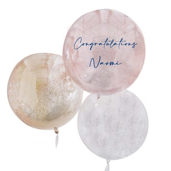 Congratulation Bubble baloon