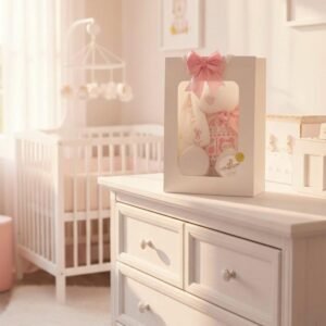 birth stat bunny packaging