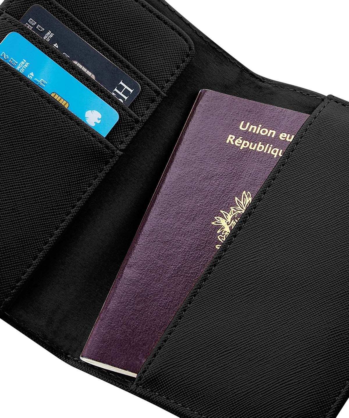 travel set passport cover inside