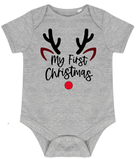 christmas Baby bodusuit baby bodysuit for christmas