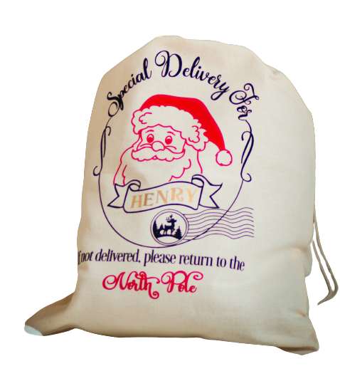 IPersonalised christmas gift bag Christmas gift bag