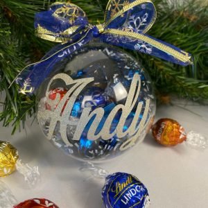 christmas Bauble M personalised