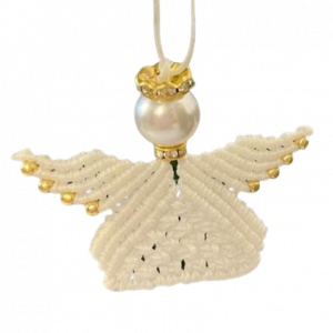 Makrame christmas decorations