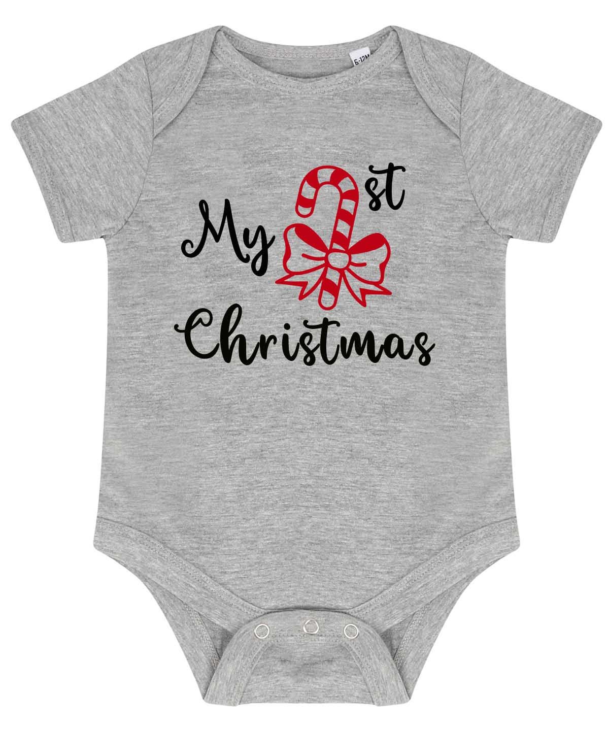 my 1 st christmas candy cane Alafyou font