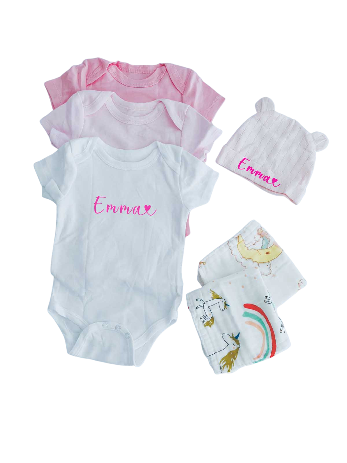 personaised baby clothes Personalised baby basics