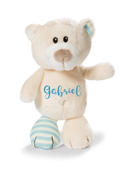 Soft toy bear 39684-me copie Gabriel Newborn teddy