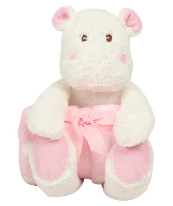 personalised Hippo and blanket
